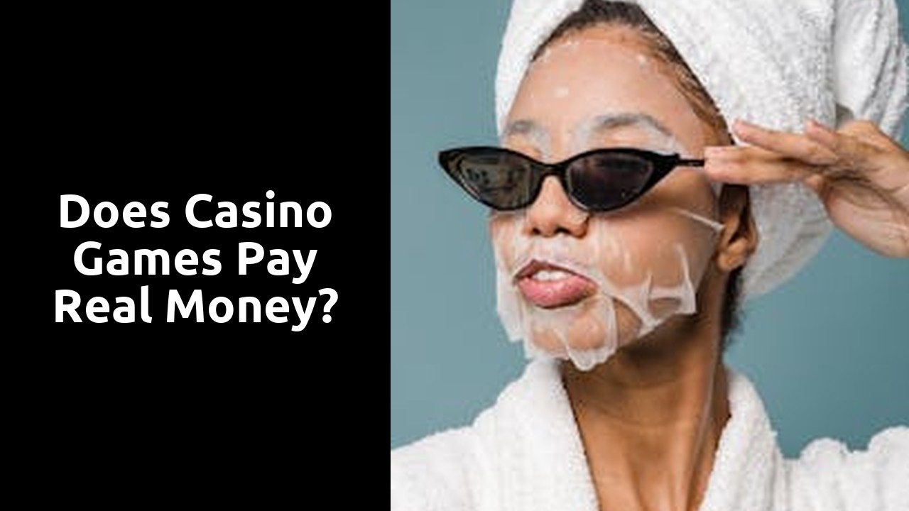 Does casino games pay real money?