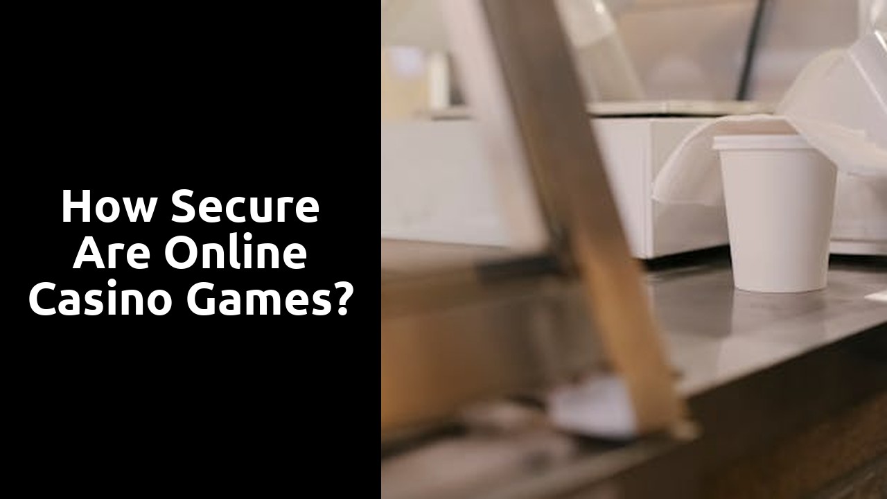 How secure are online casino games?