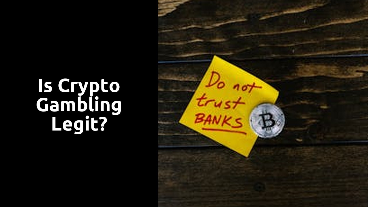 Is crypto gambling legit?