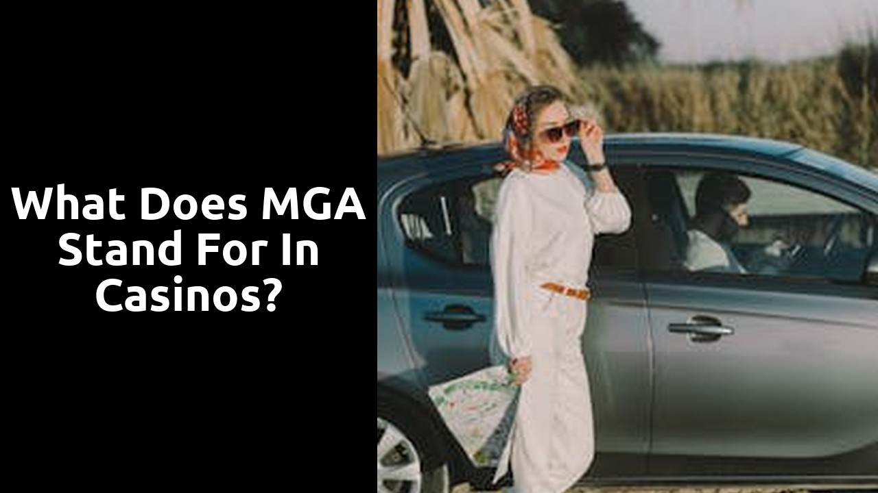 What does MGA stand for in casinos?